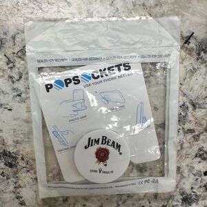 Jim Beam Logo PopSocket Phone Grip